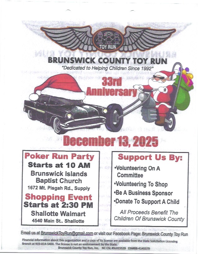 BRUNSWICK COUNTY TOY RUN