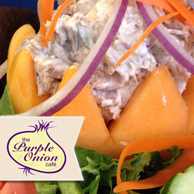 The Purple Onion Cafe of Shallotte Logo